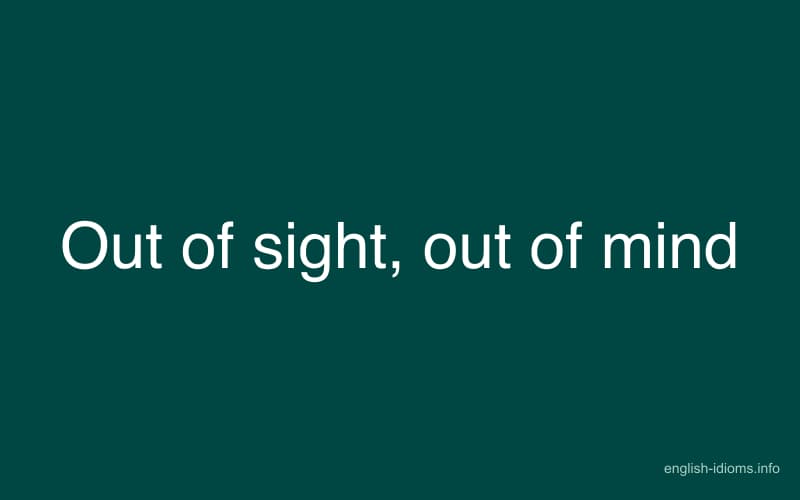 out of sight meaning in english
