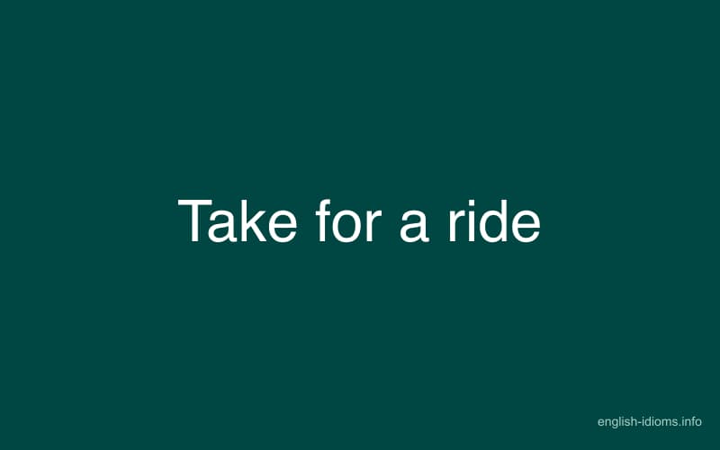 take-for-a-ride